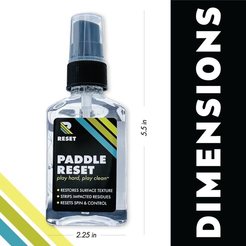 Paddle Reset Pickleball Paddle Cleaner - Strips Impacted Residue and Increases Spin and Control - Image 2